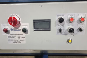 Polisher/Buffer Control Panel